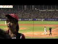 川島慶三が神宮に帰ってきた！　日本シリーズ2015第三戦　ヤクルトｖｓソフトバンク　バックネット裏から