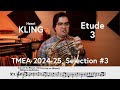 (TMEA All-State 2024-2025 #3) Henri Kling, Etude #3