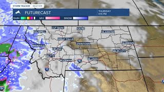 Light snow Tuesday \u0026 Wednesday morning