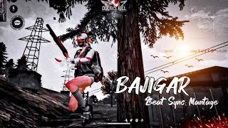 MC Stan Bajigar Song | Free Fire Beat Sync Montage Video | ff attitude montage video | #ff