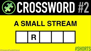 CROSSWORD PUZZLE #2 - GENERAL KNOWLEDGE TRIVIA QUIZ WORD GAME
