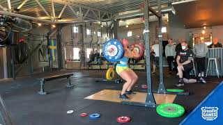 Women's Event 2, Camilla Salomonsson Hellman, 259 lb