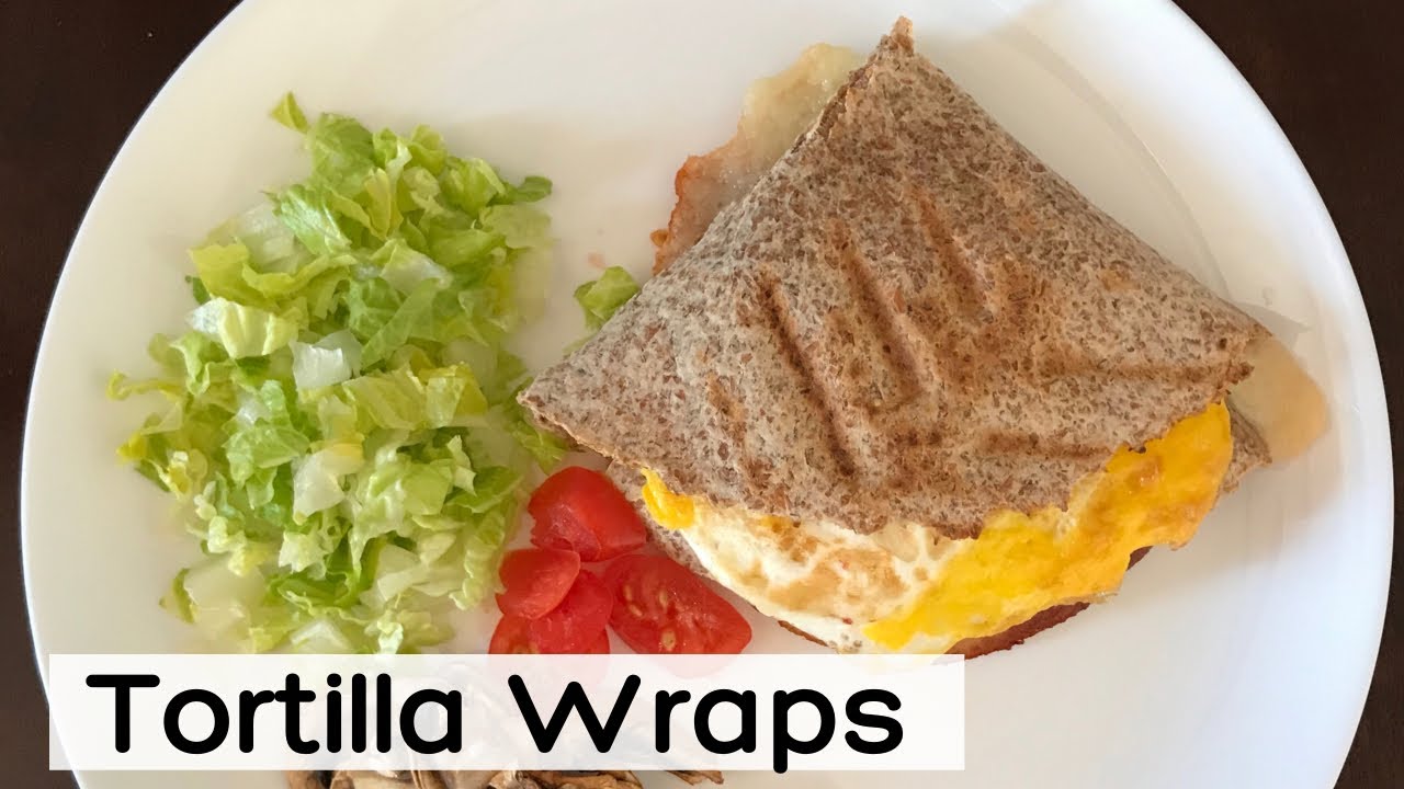 Breakfast Tortilla Wrap Tiktok | Tortilla Wrap Breakfast Hack - YouTube