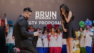 Live Proposal on Stage - Mr. Gabroo Tv himself @ Bruin Bhangra XX (2018)