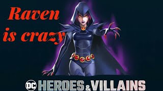 DC UNIVERSE HEROES & VILLAINS - CAN WE BEAT THIS HARD RAVEN BATTLE