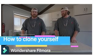 How to clone yourself in Wondershare Filmora X