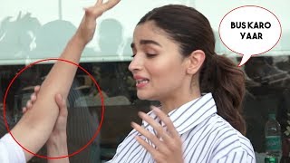 Alia Bhatt Throws Tantrums And Gets Angry On Her Make Up Artist Like Never Before