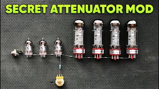 Revealed : The Secret Tube Amp Power Reduction | Attenuator MOD