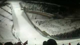 Anette Sagen jumping Holmenkollen 2010 official 1st!