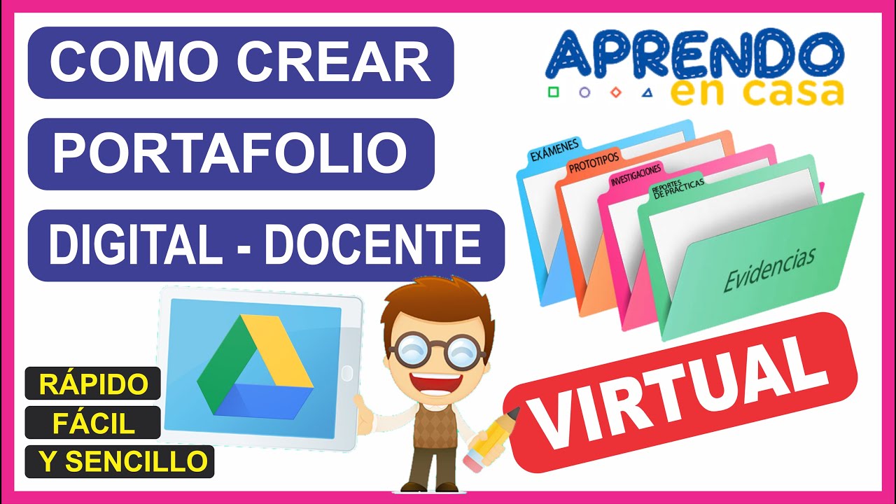 Cómo Crear PORTAFOLIO VIRTUAL DOCENTE Y Como Enviar EVIDENCIAS AL ...