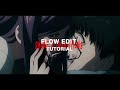 How to make SHAKE & TRANSITIONS for FLOW EDIT in AE | AMV Tutorial