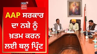 AAP ਸਰਕਾਰ ਦਾ ਨਸ਼ੇ ਨੂੰ ਖ਼ਤਮ ਕਰਨ ਲਈ ਬਲੂ ਪ੍ਰਿੰਟ | News18 Punjab