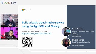 Build a basic cloud-native service using PostgreSQL and Node.js | CONLL102