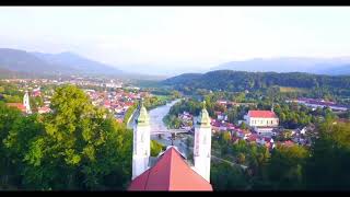 Stadt Bad Tölz Drohnenaufnahme