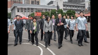 20180501 總統出席「財團法人國防安全研究院」揭牌典禮