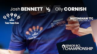 Josh Bennett vs Olly Cornish Full Match | Senior BCL Championship Division 2024-25