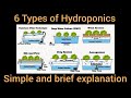 Iba't-ibang uri ng Hydroponics (Types of Hydroponics) - Simple and Brief Explanation