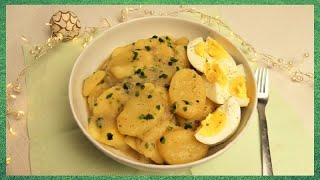 Klassischer Kartoffelsalat mit Brühe, wie von Oma Bruni😉