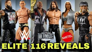 WWE ELITE 116 \u0026 NEW ULTIMATE EDITION ACTION FIGURE REVEALS