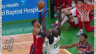 Tacko Fall BLOCKS Russell Westbrook at the Rim - Wizards vs Celtics | January 8, 2021 NBA Season