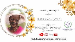 Funeral Of Ruth Simon-Joseph of Mt. Granby who resided in Gouyave Estate, St. John