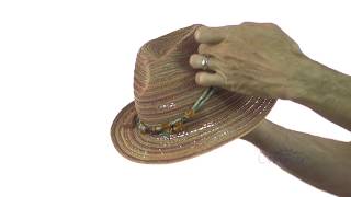 Spain Fedora With Removable Necklace SKU# F1094