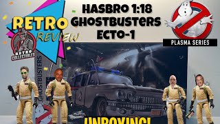 KRAK IT! Hasbro 1/18 Ghostbusters Ecto 1 Plasma Series! Let’s KRAK Dis SumB*tch!