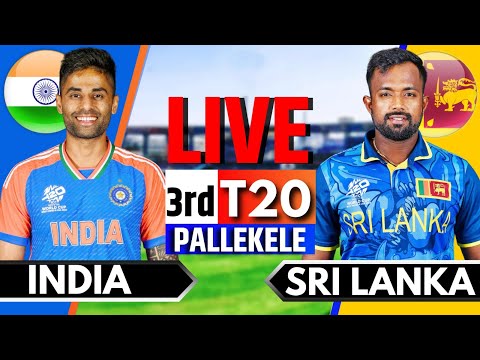 India vs Sri Lanka, tercer partido de críquet en vivo T20 hoy IND vs SL Partido en vivo hoy IND vs SL