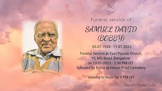 Funeral Service | Samuel David (Bobby) | January 13, 2023