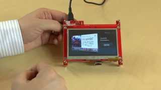 LPC4088 Display Module - Unboxing and Demo