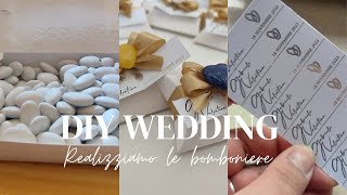 🍁 FAI DA TE | REALIZZO LE MIE BOMBONIERE DI MATRIMONIO // Tamy Moon