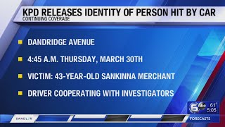 KPD releases identity of person hit by car