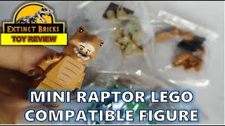 MINI LEGO COMPATIBLE RAPTOR TOY REVIEW AND UNBOXING