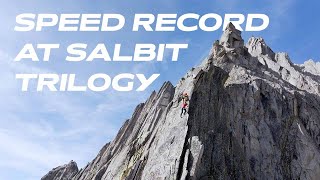 Speed Record at Salbit trilogy | Simon Wahli and Yannick Glatthard