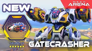 NEW WEAPON Savant 16 - Gatecrasher on Live Server | Mech Arena