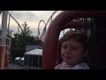 harper rides the hershey drop tower