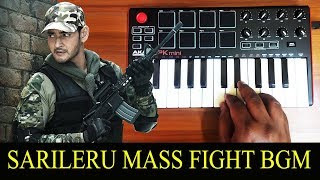 Sarileru Neekevvaru | Mass Fight Bgm By Raj Bharath | Mahesh Babu | DSP