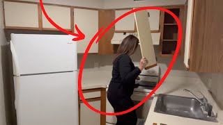 People with dated cabinets are FLIPPING over this genius idea!