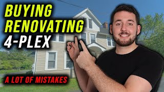 Buying and Renovating My First 4-plex Investment Property at 23