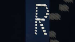 Making the letter R in python