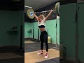 hang snatch 83kg