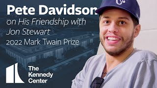 Pete Davidson on His Friendship with Jon Stewart | 2022 Mark Twain Prize