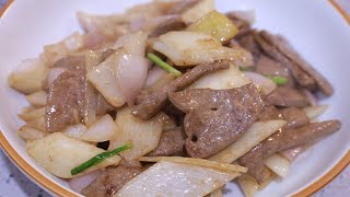 Stir-fried pork liver is fresh and tender, there are skills, learn this method