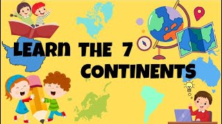 Kids vocabulary. Explore the 7 Continents in English!  Facts and Adventure for Kids.