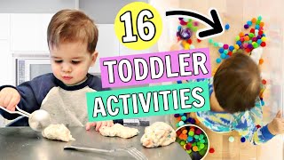 16 Toddler Activities You Can Do at Home | 1-2 year olds