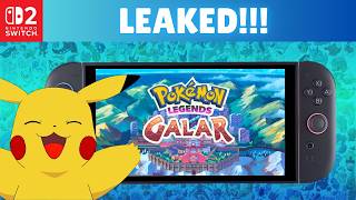 Pokémon Legends Galar Just Leaked Again