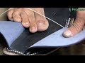 Ingenious Craftsman Make Handmade Leather ShoesProcess Of Making Leather Shoes