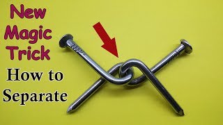 How to Solve Two Nails Puzzle, Easy New Magic Trick By IH Puzzles