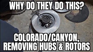 Front Rotors Getting Replaced on a 1st Gen Colorado! Sorry for the 