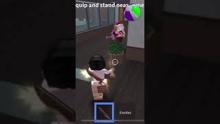 ⋆˚࿔ MM2 MURDER ROUND 𝜗𝜚˚⋆ #firstvideo #mm2 #roblox #short